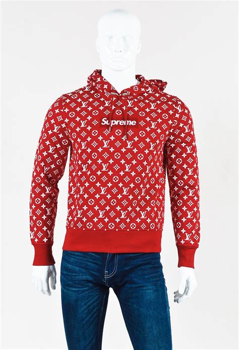 louis vuitton replica mens sweatshirt|authentic Louis Vuitton supreme hoodie.